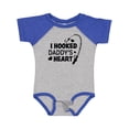 thumbnail image 1 of Inktastic I Hooked Daddy's Heart with Fishing Rod Boys or Girls Baby Bodysuit, 1 of 5