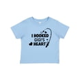 thumbnail image 1 of Inktastic I Hooked Gigi's Heart with Fishing Rod Boys or Girls Baby T-Shirt, 1 of 5