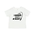 thumbnail image 1 of Inktastic I Hooked Gigi's Heart with Fishing Rod Boys or Girls Baby T-Shirt, 1 of 5