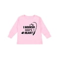thumbnail image 1 of Inktastic I Hooked Gigi's Heart with Fishing Rod Boys or Girls Long Sleeve Toddler T-Shirt, 1 of 5