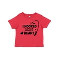 thumbnail image 1 of Inktastic I Hooked Gigi's Heart with Fishing Rod Boys or Girls Toddler T-Shirt, 1 of 5