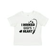 thumbnail image 1 of Inktastic I Hooked Gigi's Heart with Fishing Rod Boys or Girls Toddler T-Shirt, 1 of 5