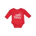 thumbnail image 1 of Inktastic I Hooked Grammy's Heart with Fishing Rod Boys or Girls Long Sleeve Baby Bodysuit, 1 of 5