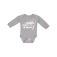 thumbnail image 1 of Inktastic I Hooked Grammy's Heart with Fishing Rod Boys or Girls Long Sleeve Baby Bodysuit, 1 of 5