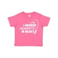 thumbnail image 1 of Inktastic I Hooked Grammy's Heart with Fishing Rod Boys or Girls Toddler T-Shirt, 1 of 5