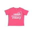 thumbnail image 1 of Inktastic I Hooked Grammy's Heart with Fishing Rod Boys or Girls Toddler T-Shirt, 1 of 5