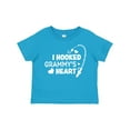thumbnail image 1 of Inktastic I Hooked Grammy's Heart with Fishing Rod Boys or Girls Toddler T-Shirt, 1 of 5