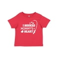 thumbnail image 1 of Inktastic I Hooked Mommy's Heart with Fishing Rod Boys or Girls Baby T-Shirt, 1 of 5