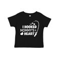 thumbnail image 1 of Inktastic I Hooked Mommy's Heart with Fishing Rod Boys or Girls Toddler T-Shirt, 1 of 5