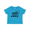 thumbnail image 1 of Inktastic I Hooked Nana's Heart with Fishing Rod Boys or Girls Baby T-Shirt, 1 of 5