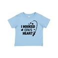 thumbnail image 1 of Inktastic I Hooked Opa's Heart with Fishing Rod Boys or Girls Baby T-Shirt, 1 of 5