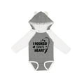 thumbnail image 1 of Inktastic I Hooked Opa's Heart with Fishing Rod Boys or Girls Long Sleeve Baby Bodysuit, 1 of 5