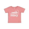 thumbnail image 1 of Inktastic I Hooked Mommy's Heart with Fishing Rod Boys or Girls Baby T-Shirt, 1 of 5
