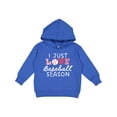 thumbnail image 1 of Inktastic I Just Love Baseball Season Toddler Hoodie, 1 of 4