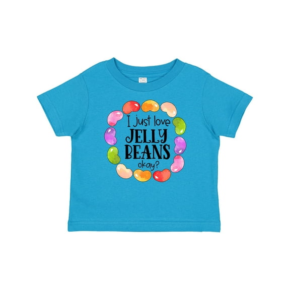 Inktastic I Just Love Jellybeans, Okay? Easter Candy Boys or Girls Baby T-Shirt