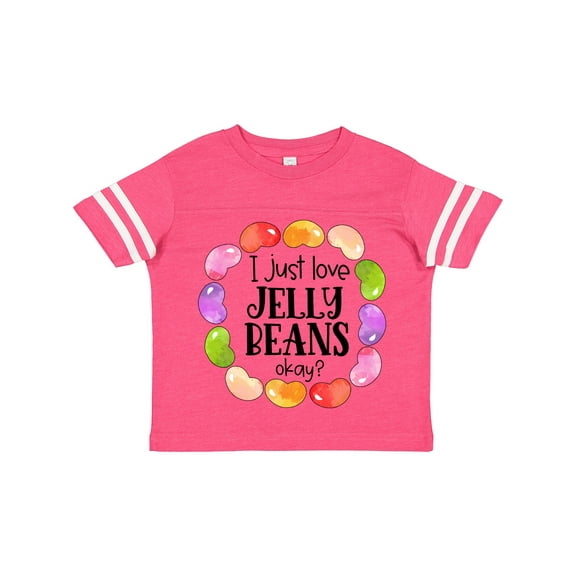 Inktastic I Just Love Jellybeans, Okay? Easter Candy Boys or Girls Toddler T-Shirt