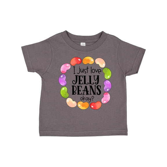 Inktastic I Just Love Jellybeans, Okay? Easter Candy Boys or Girls Toddler T-Shirt