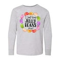 thumbnail image 1 of Inktastic I Just Love Jellybeans, Okay? Easter Candy Long Sleeve Youth T-Shirt, 1 of 5
