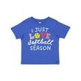 thumbnail image 1 of Inktastic I Just Love Softball Season Boys or Girls Toddler T-Shirt, 1 of 5