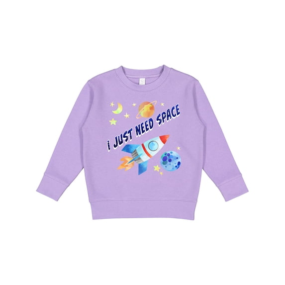 Inktastic I Just Need Space Rocket Toddler Sweatshirt