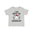 thumbnail image 1 of Inktastic I Just Really Like Chickens Ok Boys or Girls Toddler T-Shirt, 1 of 5