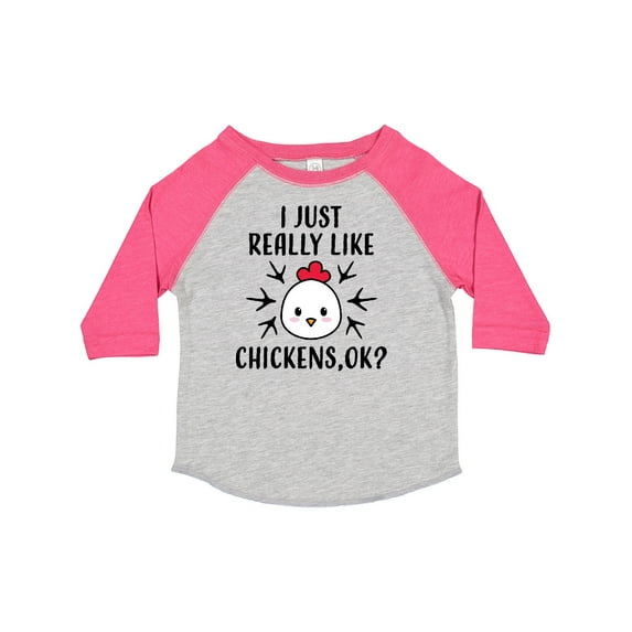 Inktastic I Just Really Like Chickens Ok Boys or Girls Toddler T-Shirt