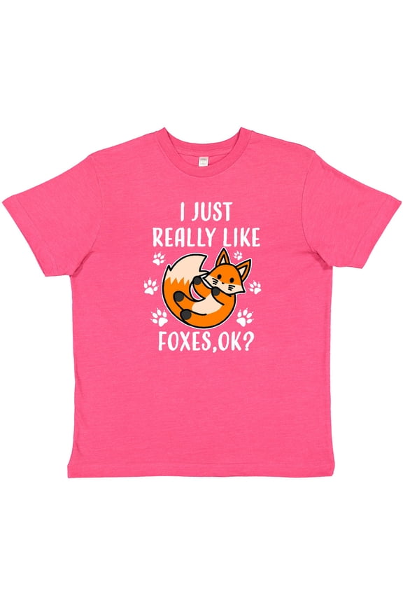I Just Really Like Foxes Ok? Youth T-Shirt
