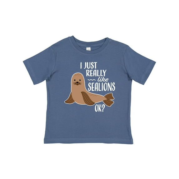Inktastic I Just Really Like Sea Lions Ok Boys or Girls Baby T-Shirt