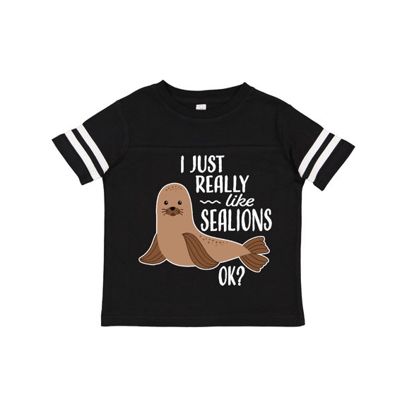 Inktastic I Just Really Like Sea Lions Ok Boys or Girls Toddler T-Shirt