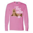 thumbnail image 1 of Inktastic I Just Really Like Sea Lions Ok Long Sleeve T-Shirt, 1 of 5