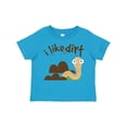 thumbnail image 1 of Inktastic I Like Dirt Earthworm Boys or Girls Toddler T-Shirt, 1 of 5
