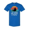 thumbnail image 1 of Inktastic I Like Kayaking and Maybe 3 People Funny Kayak Design T-Shirt, 1 of 5