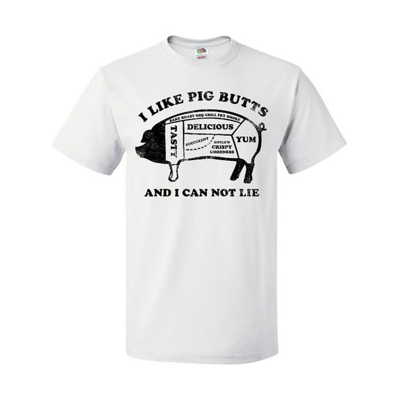 Inktastic I Like Pig Butts T-Shirt