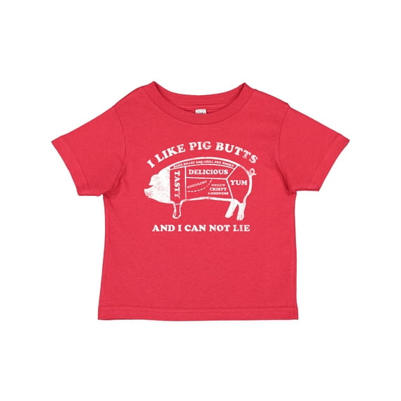 Inktastic I Like Pig Butts Wht Boys or Girls Baby T-Shirt