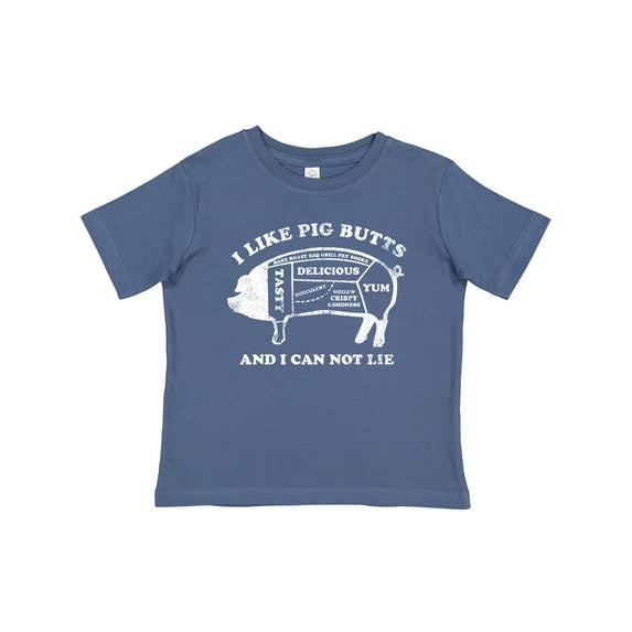 Inktastic I Like Pig Butts Wht Boys or Girls Baby T-Shirt