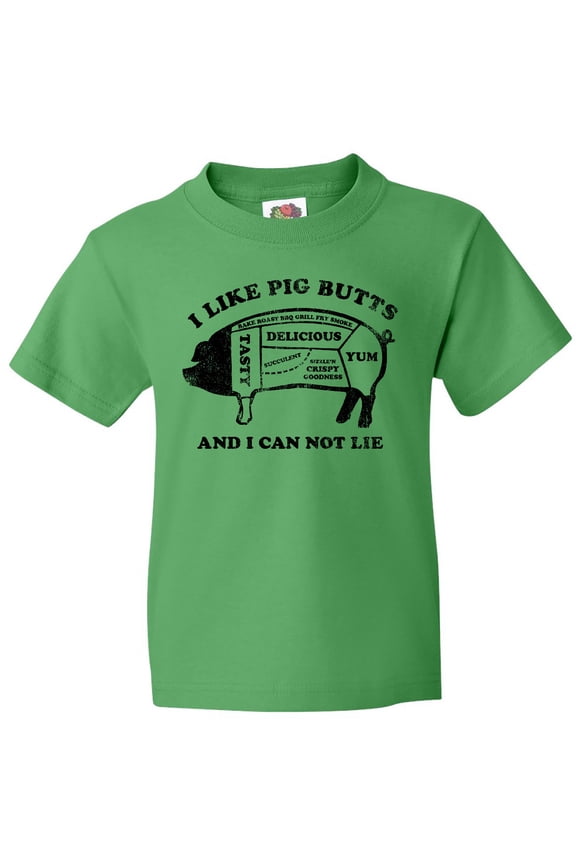I Like Pig Butts Youth T-Shirt