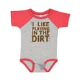 thumbnail image 1 of Inktastic I Like Playing in the Dirt Boys or Girls Baby Bodysuit, 1 of 5