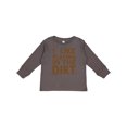 thumbnail image 1 of Inktastic I Like Playing in the Dirt Boys or Girls Long Sleeve Toddler T-Shirt, 1 of 5
