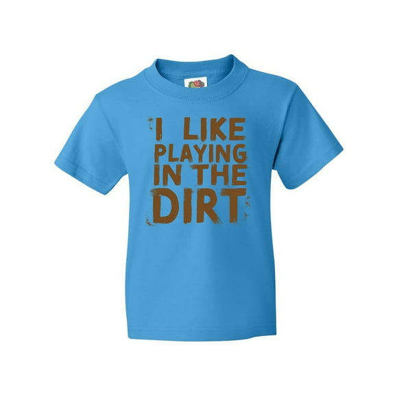 Inktastic I Like Playing in the Dirt Youth T-Shirt