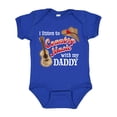 thumbnail image 1 of Inktastic I Listen to Country Music with My Daddy Guitar and Hat Boys or Girls Baby Bodysuit, 1 of 5