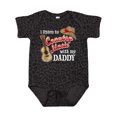 thumbnail image 1 of Inktastic I Listen to Country Music with My Daddy Guitar and Hat Boys or Girls Baby Bodysuit, 1 of 5