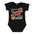 thumbnail image 1 of Inktastic I Listen to Country Music with My Daddy Guitar and Hat Boys or Girls Baby Bodysuit, 1 of 5