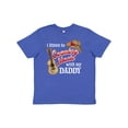 thumbnail image 1 of Inktastic I Listen to Country Music with My Daddy Guitar and Hat Youth T-Shirt, 1 of 5