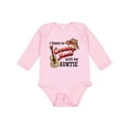 thumbnail image 1 of Inktastic I Listen to Country Music with my Auntie Guitar and Hat Boys or Girls Long Sleeve Baby Bodysuit, 1 of 5