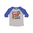 thumbnail image 1 of Inktastic I Listen to Country Music with my Auntie Guitar and Hat Boys or Girls Toddler T-Shirt, 1 of 5