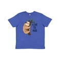 thumbnail image 1 of Inktastic I Live to Hug- Cute Sloth on a Branch Youth T-Shirt, 1 of 5