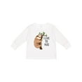 thumbnail image 1 of Inktastic I Live to Hug Cute Sloth on a Branch Boys or Girls Long Sleeve Toddler T-Shirt, 1 of 5