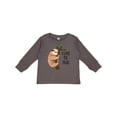 thumbnail image 1 of Inktastic I Live to Hug Cute Sloth on a Branch Boys or Girls Long Sleeve Toddler T-Shirt, 1 of 5