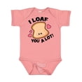 thumbnail image 1 of Inktastic I Loaf You a Lot with Cute Bread Clip Art Boys or Girls Baby Bodysuit, 1 of 5