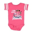 thumbnail image 1 of Inktastic I Look Totally Flamazing with Flamingo in Sunglasses Boys or Girls Baby Bodysuit, 1 of 5